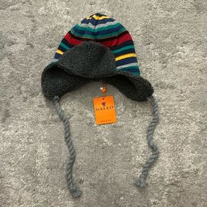 GALLI BABY/TODDLER HAT UNISEX STRIPED COLORS BOY/GIRL